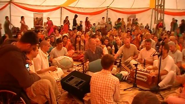 Карпатский фестиваль "Гауранга" 2016 вечерний киртан - воспевание святых имён 9 июня смотреть онлайн