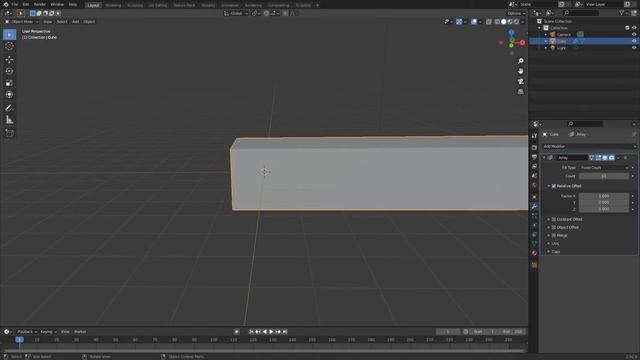 Модификаторы в Blender: Array смотреть онлайн