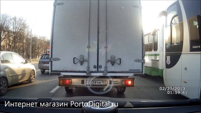 Видеорегистратор Каркам Q5N Night Vision (день) PortoDigital.ru