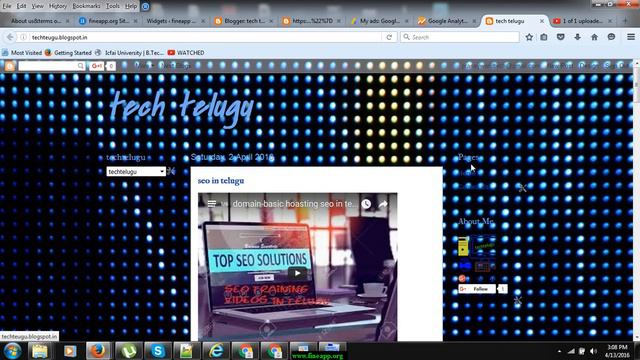More custom settings in blog (part-4)blogger смотреть онлайн