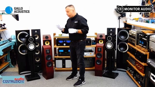 Gallo CL3 - Monitor Audio Gold 100 Test di Audiocostruzioni com HD смотреть онлайн