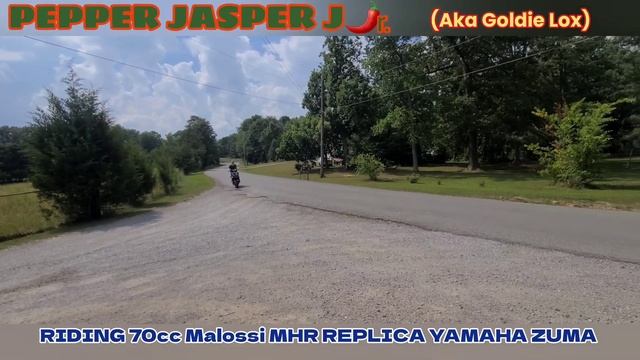 Pepper Jasper Jr's Riding His #YamahaZuma With 70cc Malossi MHR Replica смотреть онлайн