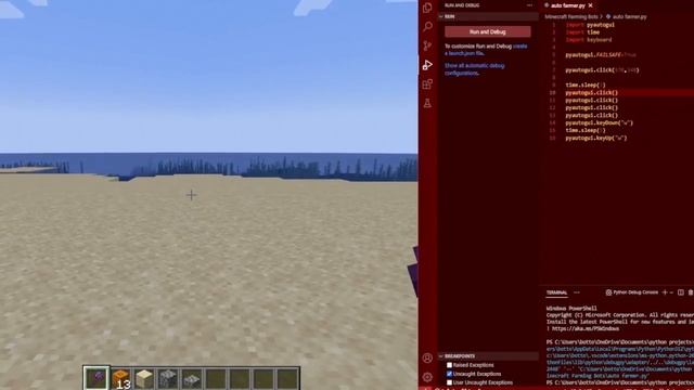 Minecraft Pumpkin Bot - Python Coding Challenge! смотреть онлайн