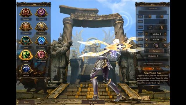 War of the Immortals.Создания персонажа! смотреть онлайн