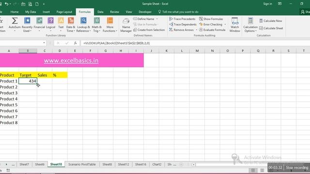 Excel Kannada Tutorial Part 14 (VLOOKUP) смотреть онлайн