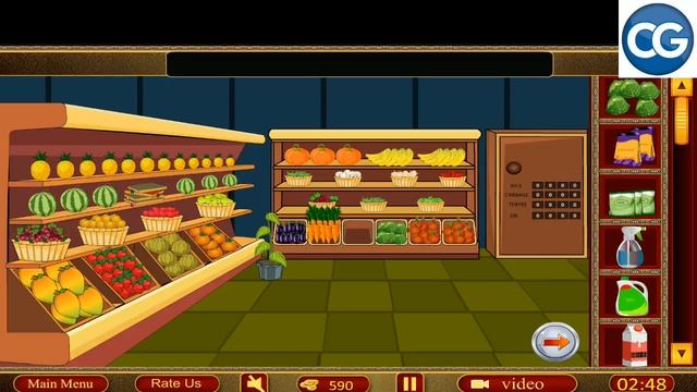 [Walkthrough] 501 Free New Escape Games level 325 - Supermarket escape - Complete Game смотреть онлайн