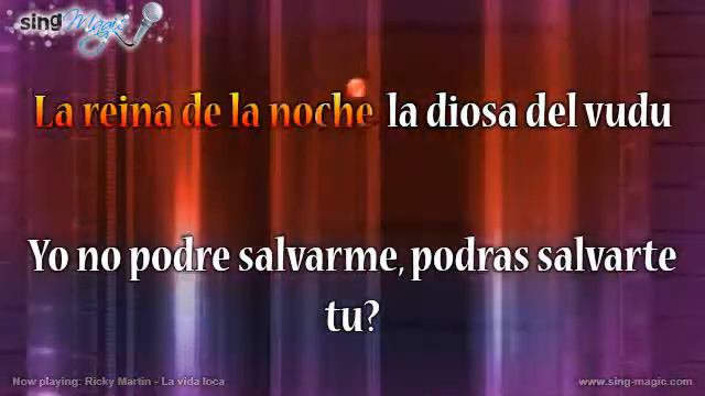 Ricky Martin La vida loca (karaoke version) смотреть онлайн