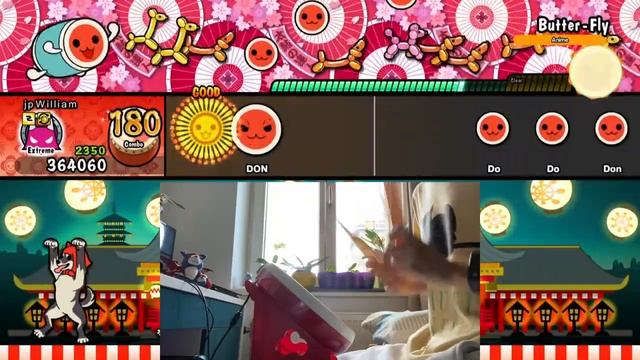 [Switch] Taiko no Tatsujin (DLC): Butter-Fly Oni Full Combo (Tatacon) смотреть онлайн