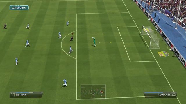 FIFA 14 DEMO - Barcelona vs Manchester City смотреть онлайн