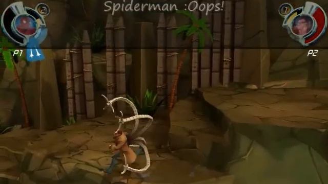 Spiderman vs Doc ock The funny way смотреть онлайн