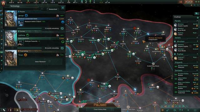 Stellaris: MegaCorp - Mrrshanie i czysta planeta (10) смотреть онлайн