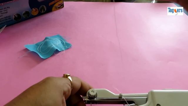 Portable and Cordless Handheld Sewing Machine | Unboxing & Testing смотреть онлайн
