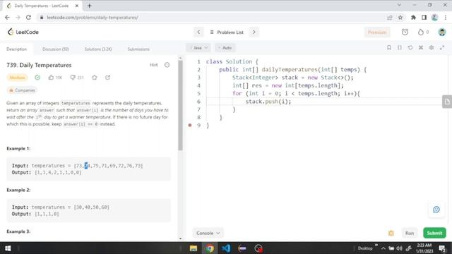 Monotonic Stack (with example) смотреть онлайн