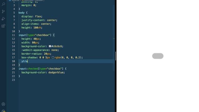 CSS custom animated checkbox- checkbox switch/toggle/slider смотреть онлайн