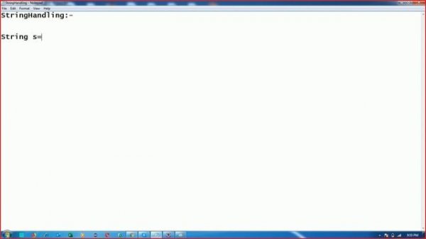 String | String Handling  | String,String Buffer, String Builder, String Tokenizer  In Hindi - 119