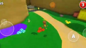 1часть играю в игру барни