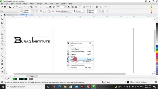 CorelDraw 2021 For Beginners - Shape Tool | Class # 03 - हिंदी/Urdu