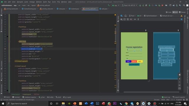 [ANDROID STUDIO] SQLITE CRUD ACTIVITY смотреть онлайн