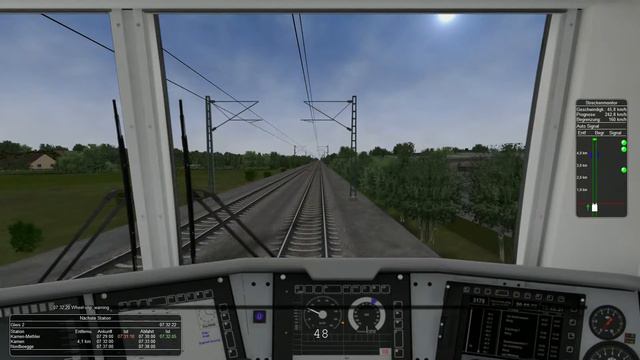 Open Rails - Dortmund - Hamm Regionalexpress BR146 Pro Train 20 MSTS смотреть онлайн