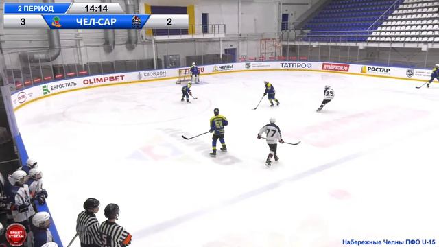 28.01.2024 ЧЕЛНЫ (Набережные Челны) - САРМАТЫ (Оренбург) LIVE 8:00 U-15 (2009гр.) смотреть онлайн
