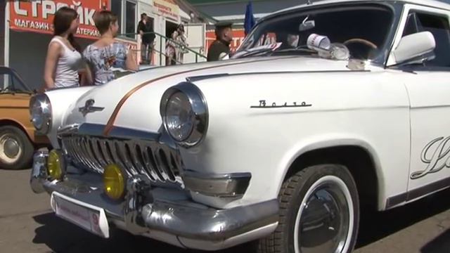 Нерюнгринский район. Автопробег. Ретро Авто в Нерюнгри. смотреть онлайн