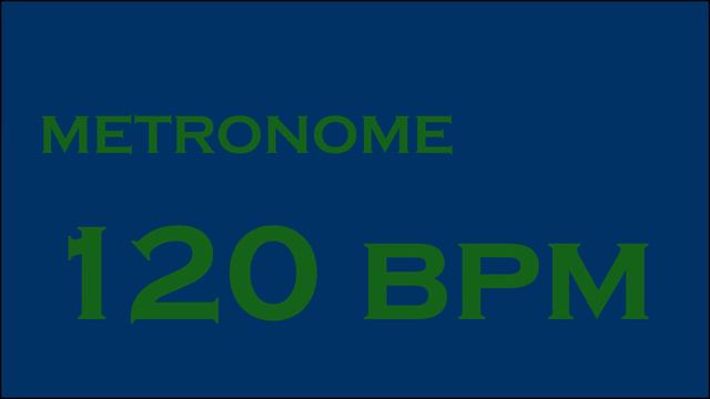 METRONOME 120 BPM смотреть онлайн