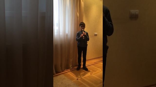 Блок флейта «С Днём Рождения» happy Birthday смотреть онлайн