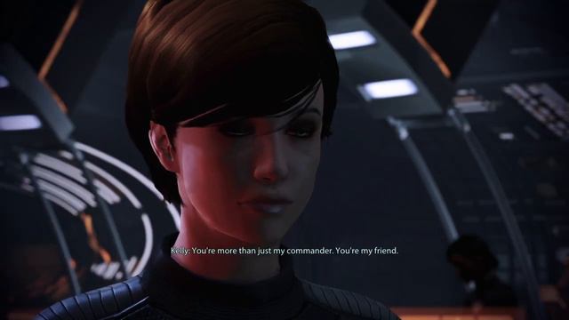 Mass Effect 2 Legendary Edition Kelly Hugs Shepard смотреть онлайн