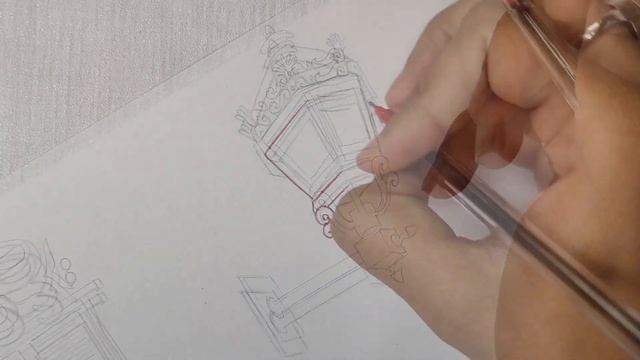 Urban Sketching Techniques ⚱| For beginners | Tutorial | Draw with me смотреть онлайн