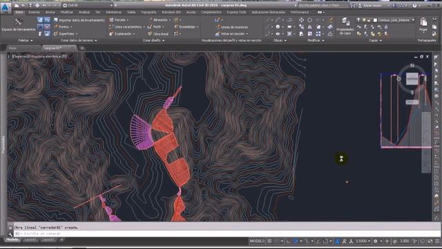 Get profile sections and tables of cut and fill Autocad Civil 3D 2016Secciones y Tablas Volumenyout смотреть онлайн