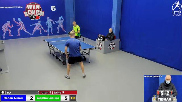 08:00 Попов Антон 3-0 Щербак Денис cтол 5 ЮГ-2 25.12.21 смотреть онлайн