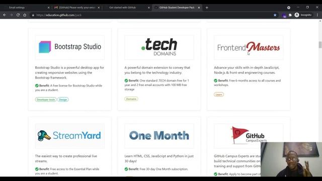 Activating GitHub Education Student Pack with Codenovation смотреть онлайн