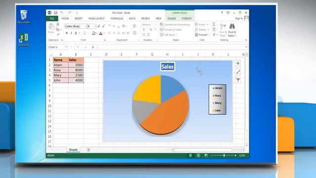 How to insert data labels to a Pie chart in Excel 2013 смотреть онлайн