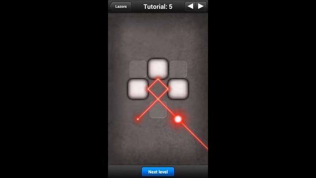 Lazors 1. Tutorial - Levels 1-10 Walkthrough смотреть онлайн