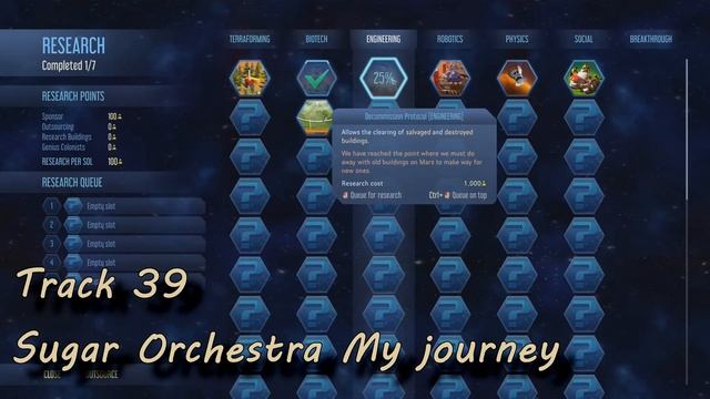 Surviving Mars - Track 39 - Sugar Orchestra - My journey смотреть онлайн