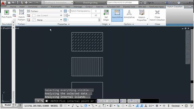 Machine Drawing Hatching conventions using AutoCAD смотреть онлайн