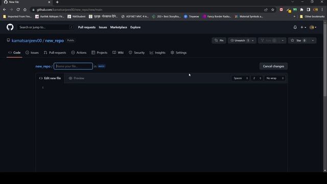 Creating a new git hub repository - For Beginners. смотреть онлайн