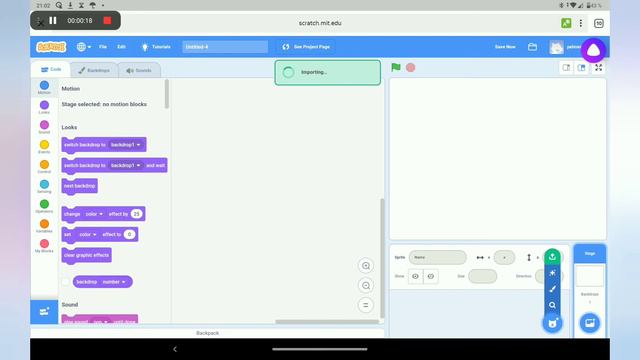 КАК ДОБАВИТЬ СВОЙ СПРАЙТ В SCRATCH ✔️ смотреть онлайн