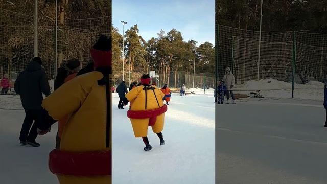 Веселый зимний Сумобол смотреть онлайн