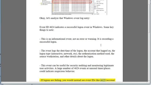 Fix Event ID 4624, An account was successfully logged on смотреть онлайн