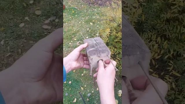 Взял деревянный брусок и сделал своими руками печь длительного горения! смотреть онлайн