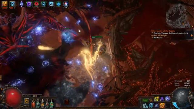 Path of Exile 3.15 Spark Brand - Kitava Kill смотреть онлайн