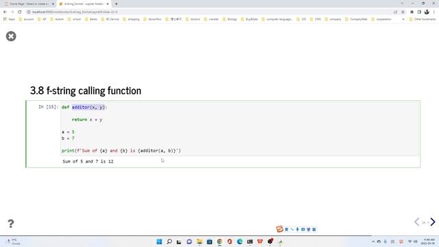 How to use f-formatting method in Python (2) смотреть онлайн