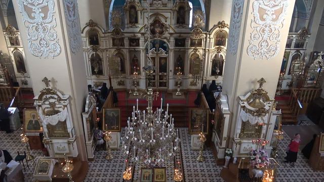 27.05.2023. Суббота. Всенощное бдение. Неделя 7-я по Пасхе, святых отцов первого Вселенского Собора смотреть онлайн