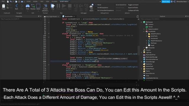 How to Make BOSS Fight In ROBLOX | Tutorial смотреть онлайн