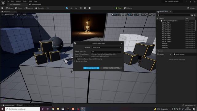 [Unreal Engine 5 VR]: Plastic SCM - Control de versiones смотреть онлайн