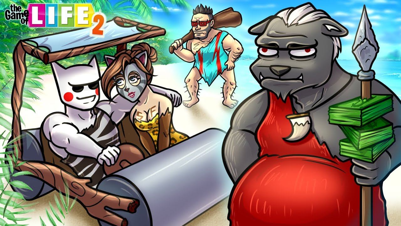 ЭТУ ЖИЗНЬ НАДО ПРОЙТИ В ЭПОХЕ ДИНОЗАРОВ :D УГАРНАЯ НАСТОЛКА The Game of Life 2 смотреть онлайн