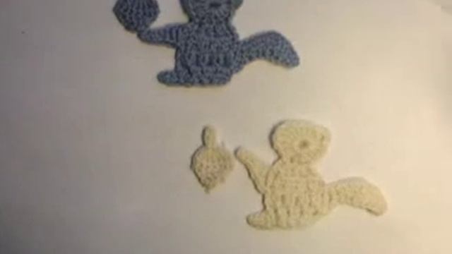 0 Как связать аппликацию белку с желудем, образец смотреть онлайн