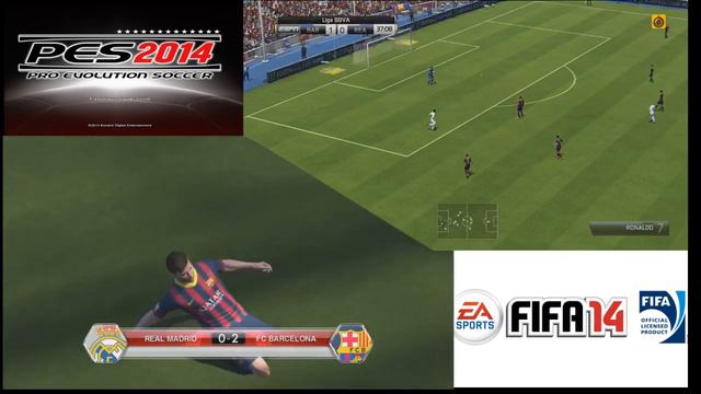 FIFA 14 Vs PES 2014 - Cual es Mejor ? - Mi Opinion смотреть онлайн