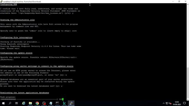 Kaspersky Endpoint Security Linux installation on Ubuntu(Debian) смотреть онлайн